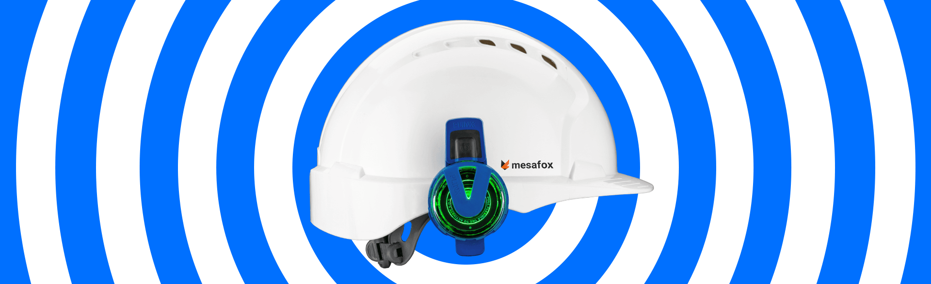 Smarte innovative Sicherheitstechnik. mesafox PLINX smarte Sensoren für die Baustelle.