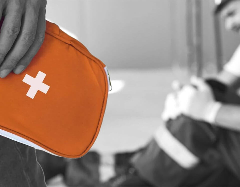 Bei Unfällen auf Baustellen zählt jede Sekunde